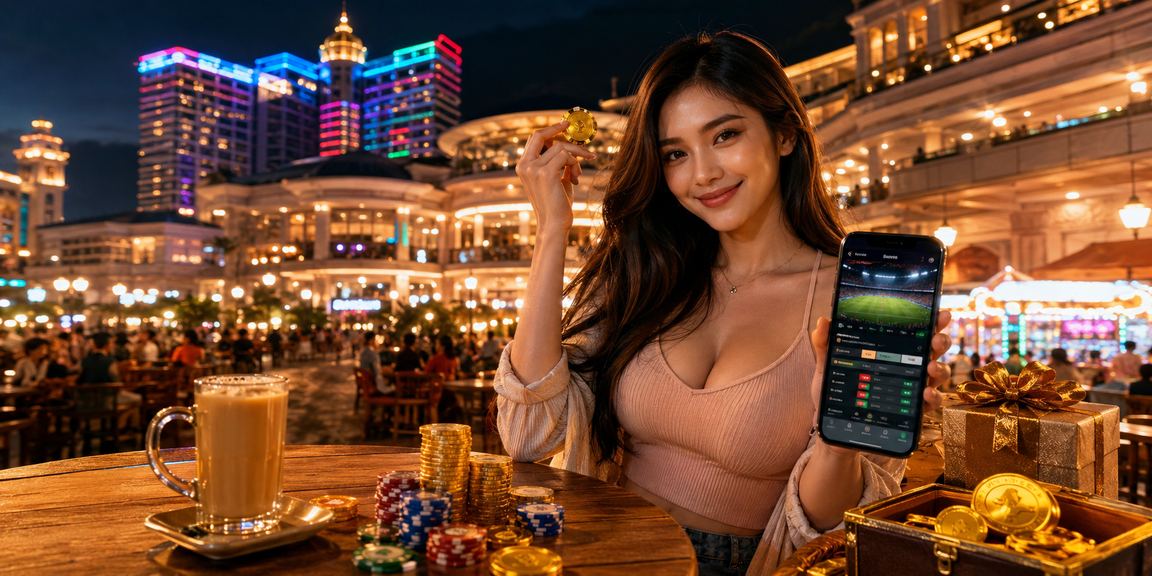Suasana kasino Genting Highlands dengan aplikasi permainan meja dalam talian yang canggih