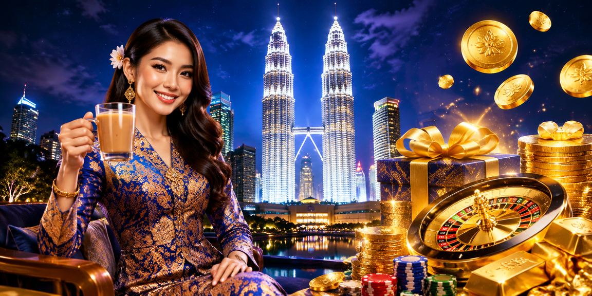 Platform hiburan dalam talian a6t untuk pengguna Malaysia di Kuala Lumpur dengan suasana batik tempatan